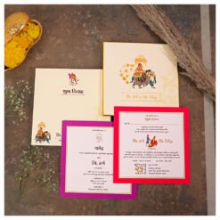 Wedding Card – 4054 | Fully Customized | Indian Wedding Card
