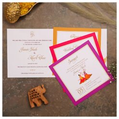Wedding Card – 4056 | Fully Customized | Indian Wedding Card