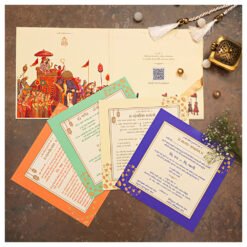 Wedding Card – 4058 | Fully Customized | Indian Wedding Card
