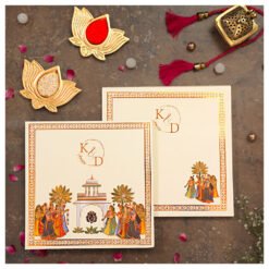 Wedding Card – 4063 | Fully Customized | Indian Wedding Card