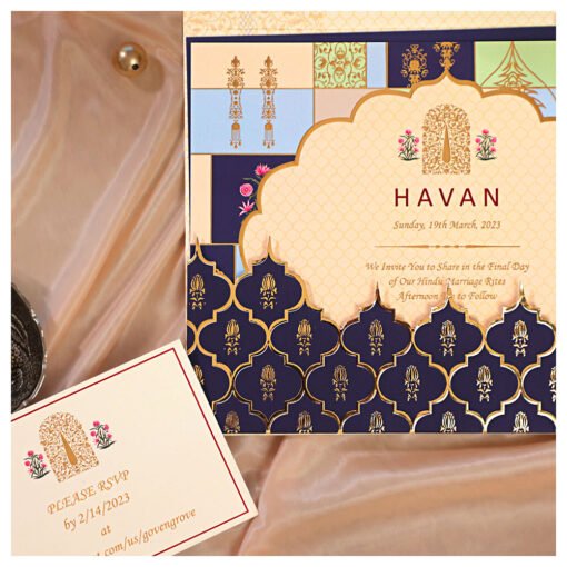 Wedding Card – 4065 | Fully Customized | Indian Wedding Card