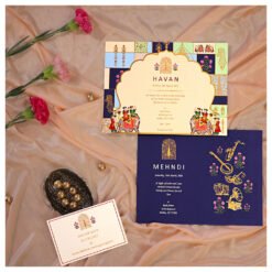 Wedding Card – 4065 | Fully Customized | Indian Wedding Card