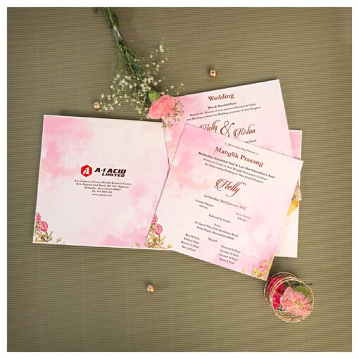 Wedding Card – 4069 | Fully Customized | Indian Wedding Card