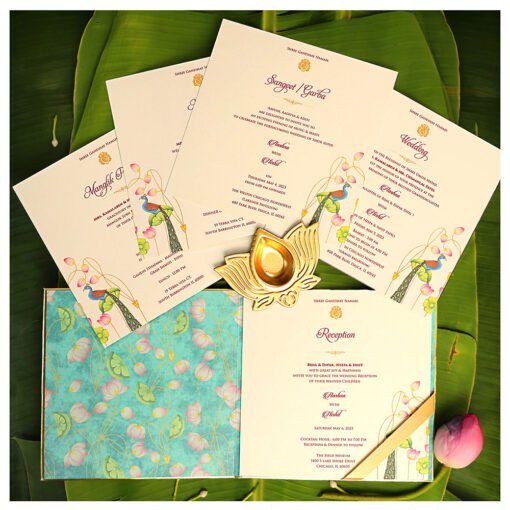 Wedding Card – 4079 | Fully Customized | Indian Wedding Card