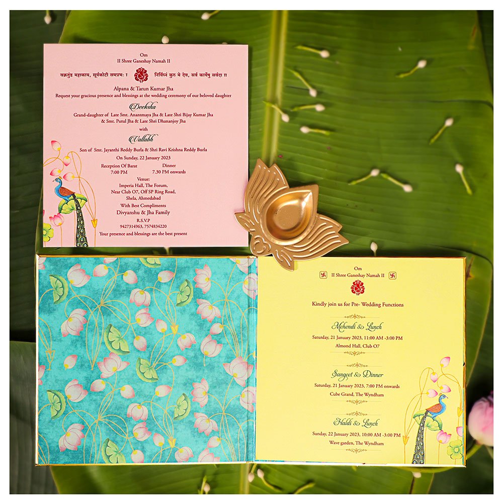 Scroll Invitation Card – Anantmaya
