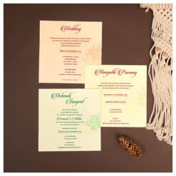 Wedding Card – 4084 | Fully Customized | Indian Wedding Card