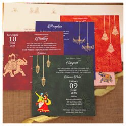 Wedding Card – 4111 | Fully Customized | Indian Wedding Card