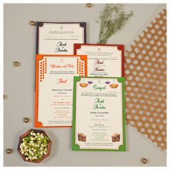 Wedding Card – 4041 | Fully Customized | Indian Wedding Card