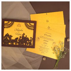 Wedding Card – 4085 | Fully Customized | Indian Wedding Card