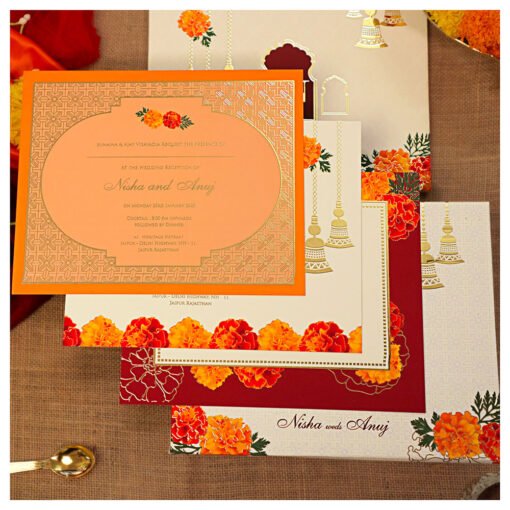 Wedding Card – 4005 | Fully Customized | Indian Wedding Card