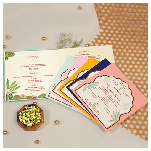 Wedding Card – 4040 | Fully Customized | Indian Wedding Card