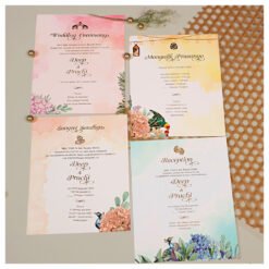 Wedding Card – 4044 | Fully Customized | Indian Wedding Card