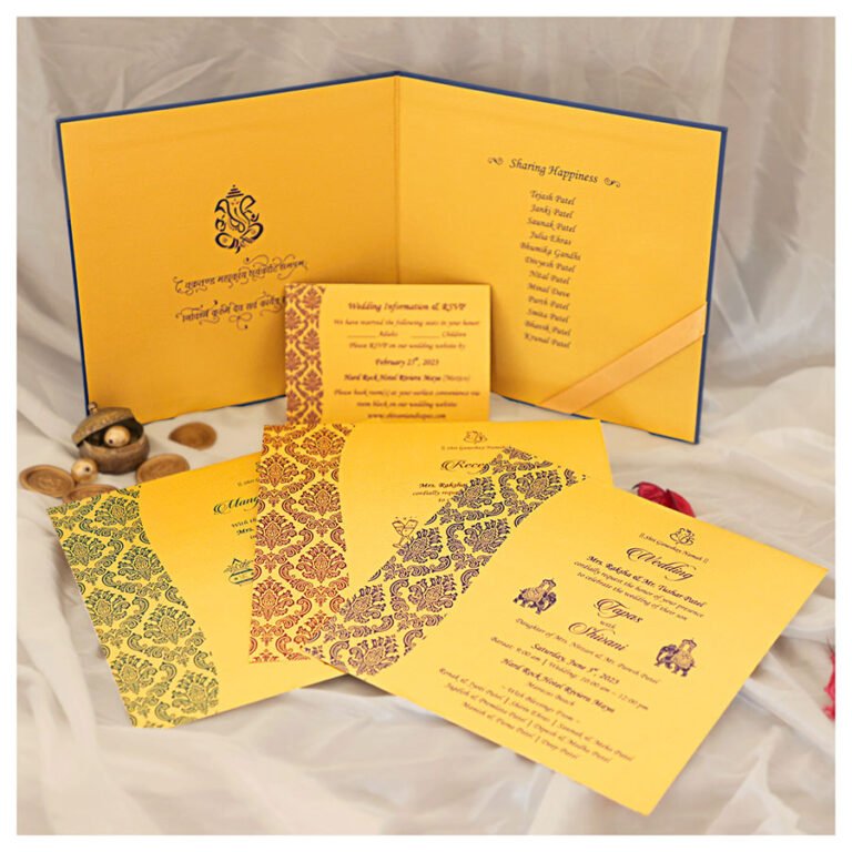 Wedding Cards in Ahmedabad | Indian Wedding Card | Invitations Printing ...